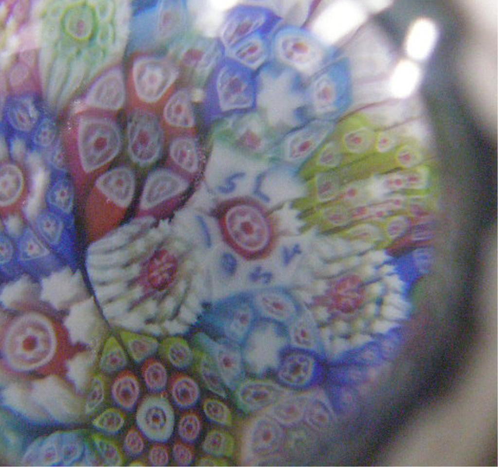 St. Louis Faceted Crystal Mushroom Paperweight - 4