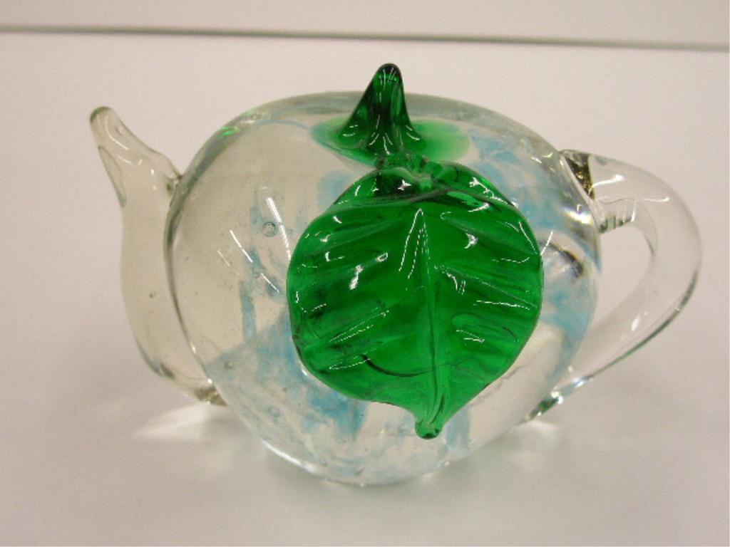 Contemporary Art Glass Paperweight
