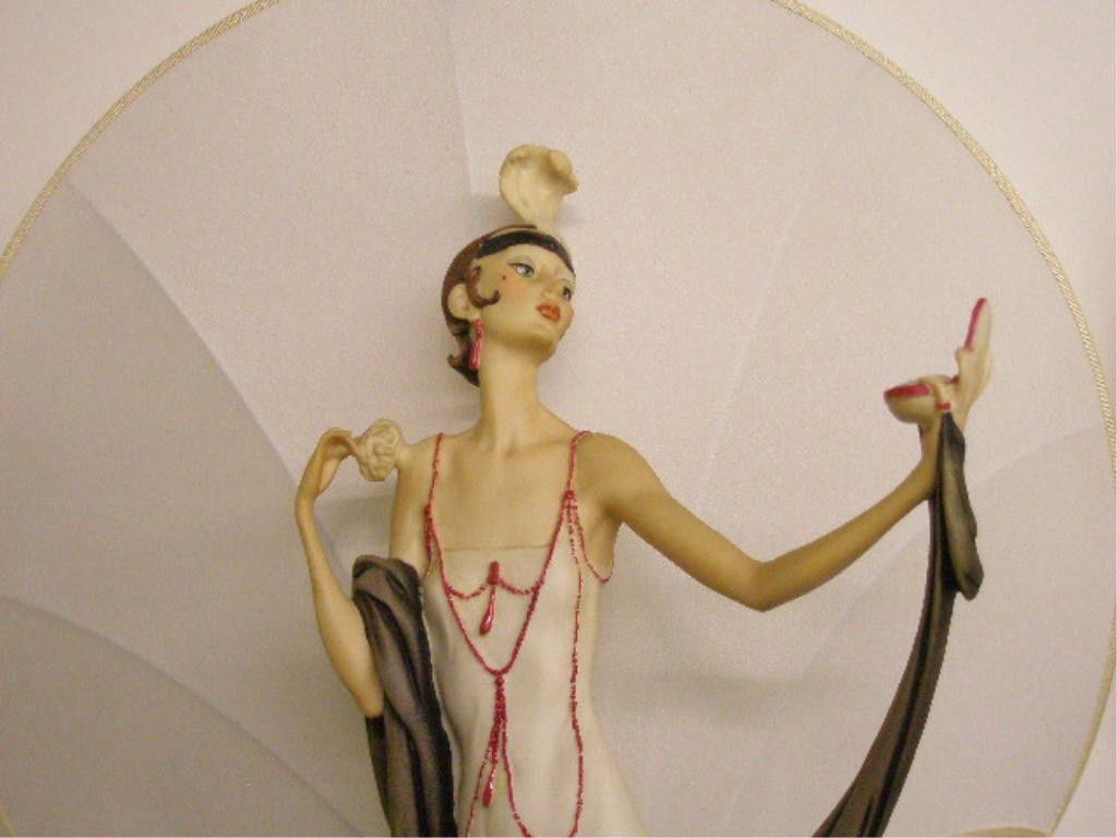 Giuseppe Armani Art Deco Female Table Lamp - 2