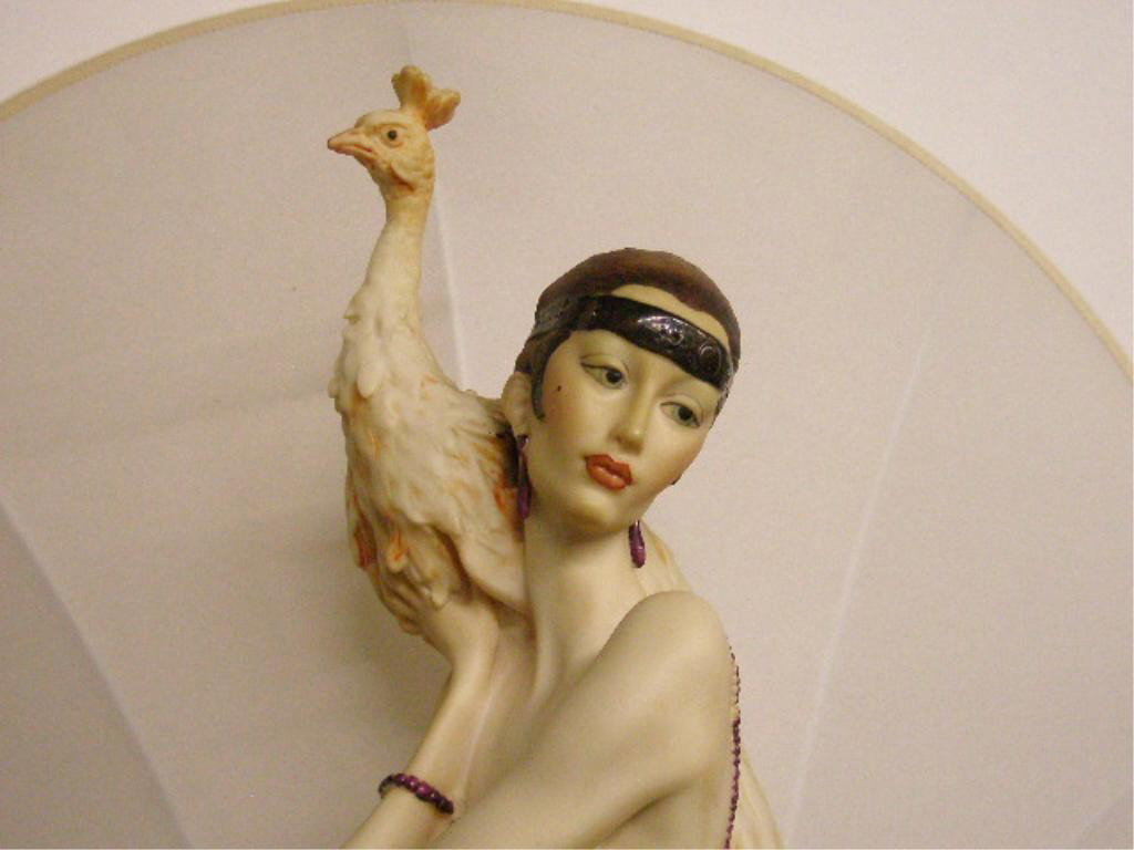 Giuseppe Armani Art Deco Female Table Lamp - 2