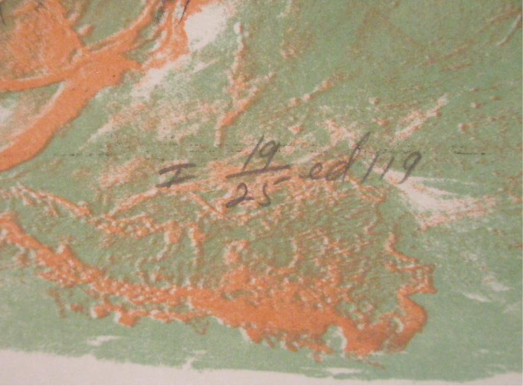 Edna Hibel Colored Lithograph - 4