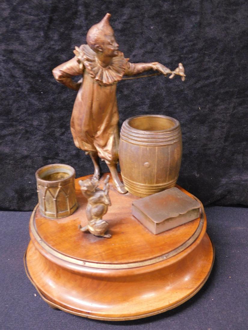 Figural Musical Smokers Stand (1 of 6)