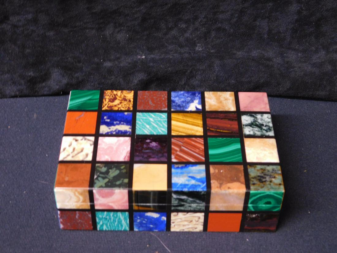 Exotic Stone Cigarette Box (1 of 3)