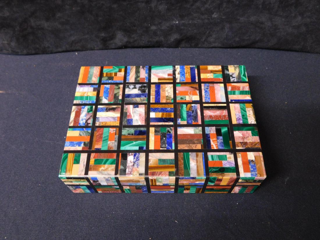 Exotic Stone Cigarette Box (1 of 3)