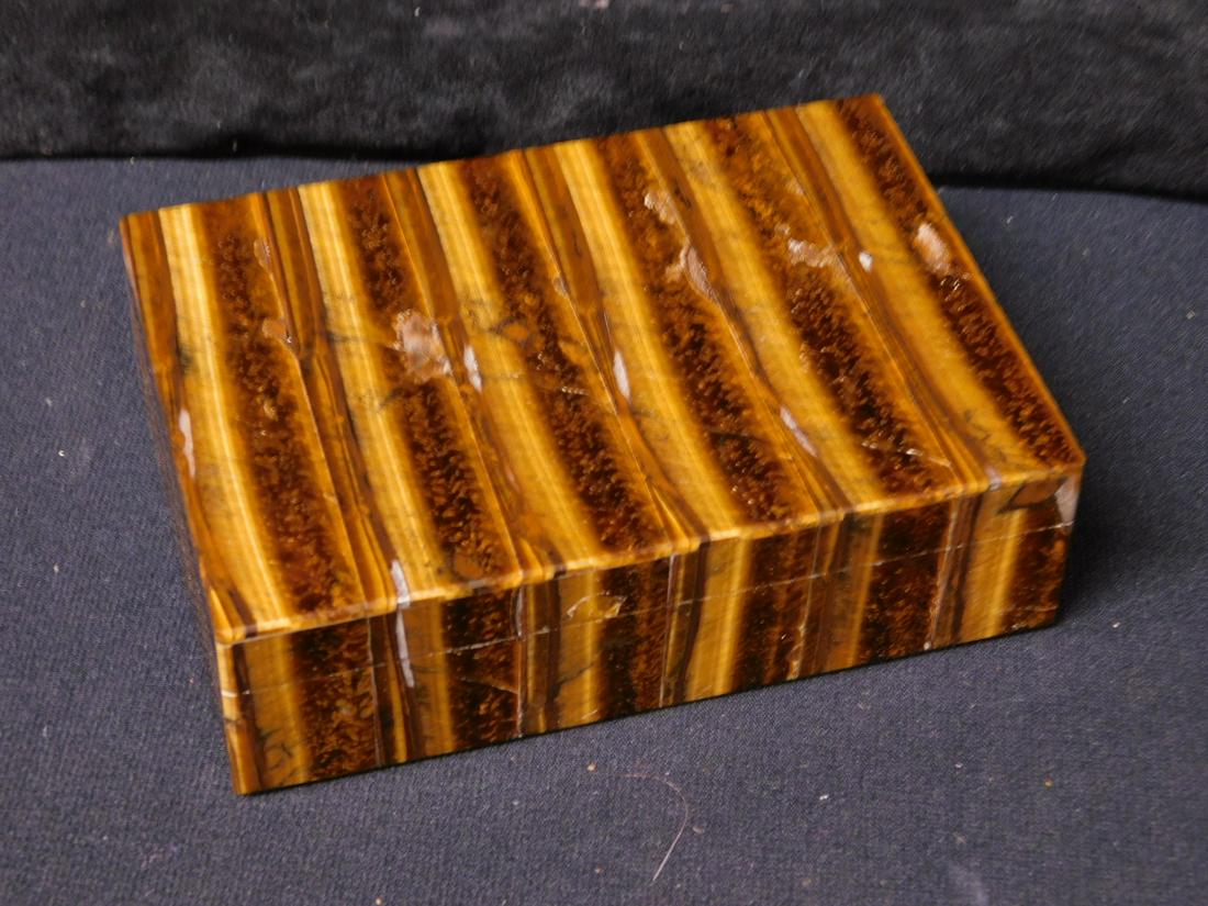 Tiger Eye Veneered Box (1 of 3)