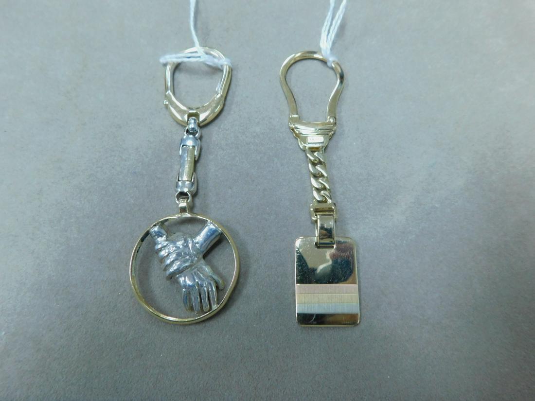 Two 18k Key Chains (1 of 4)
