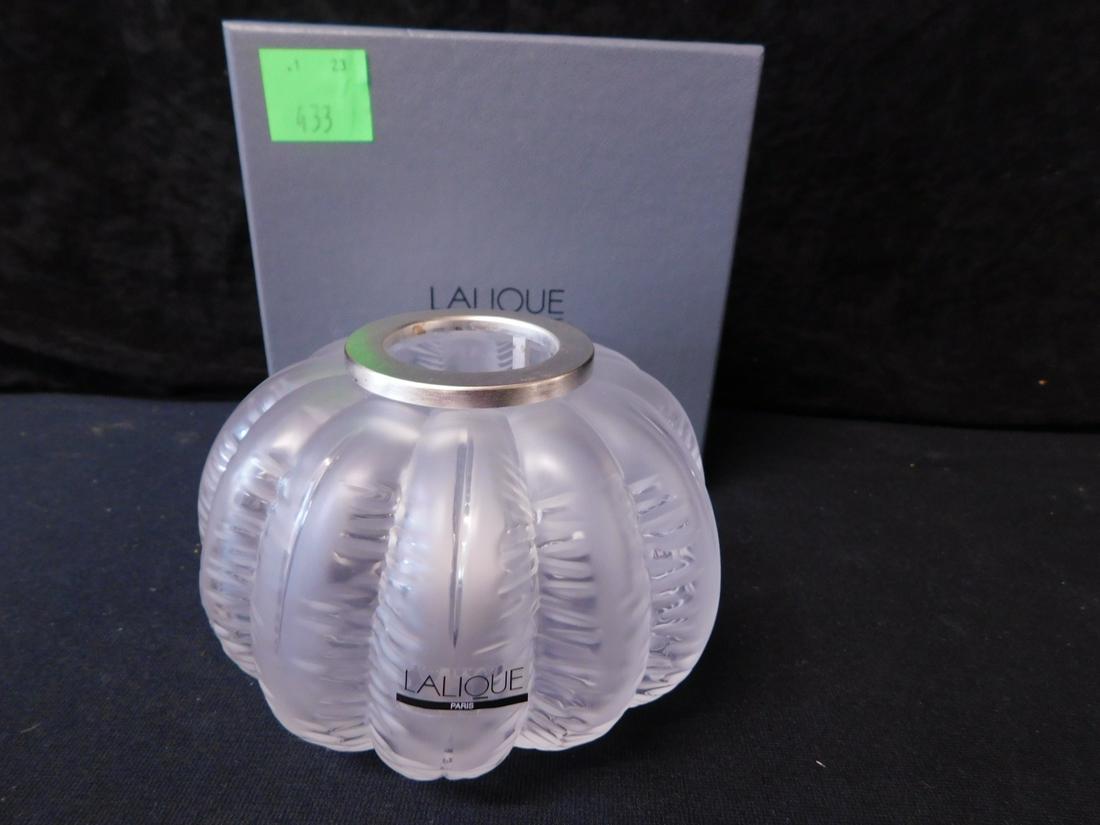 Lalique Pumpkin Candle Holder (1 of 4)