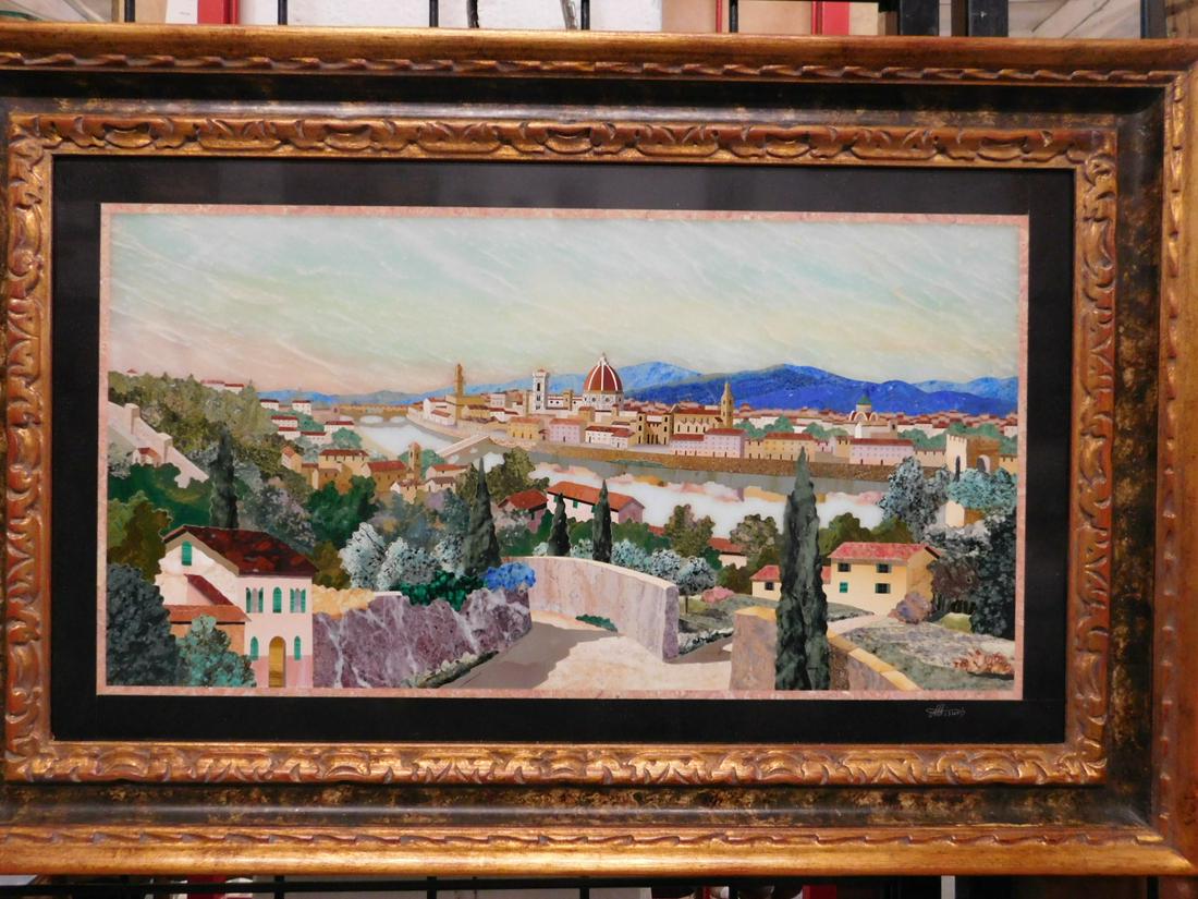 Pietra Dora Framed City Scape (1 of 5)