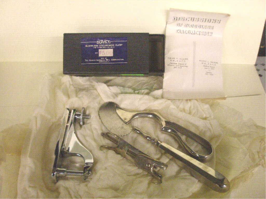 Strumento Chirurgico In Acciaio Inox Morsetto Per Circoncisione Gomco 1,3 Cm - Acciaio Inox Grado Tedesco, Per Chirurgia Urologica Morsetto Circoncisione Gomco - Foto 4