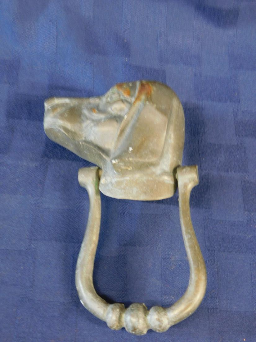 Dog Head Door Knocker (1 of 3)