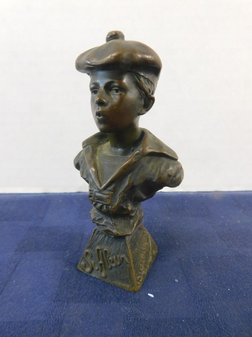 W. B. Szczeblewski Bronze Boy Whistling (1 of 3)