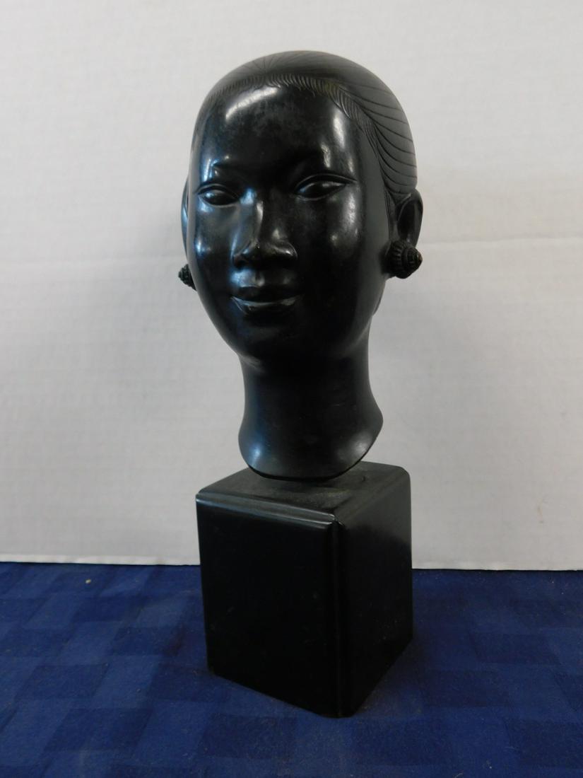Vietnamese Bronze Bust Auction