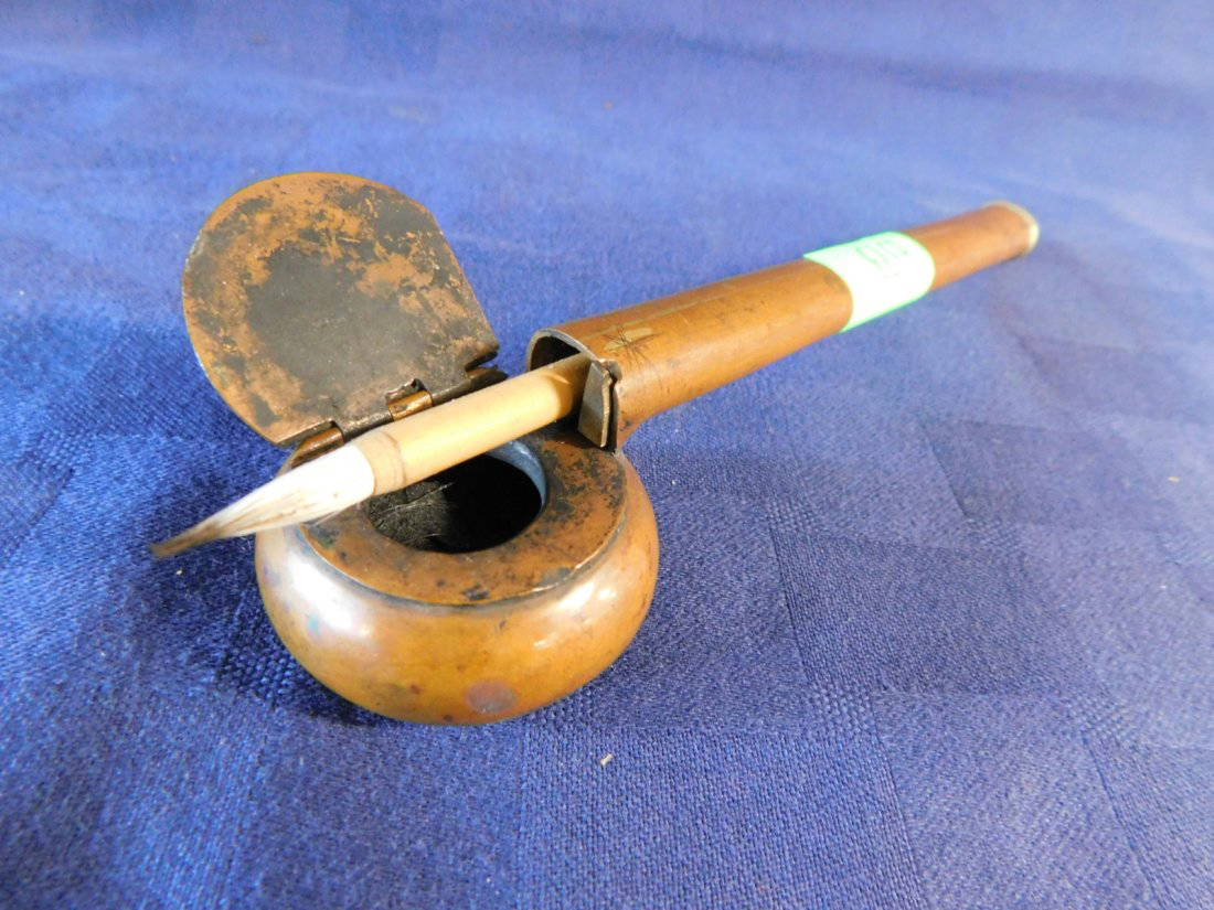 Japanese Pen & Ink Set Auction