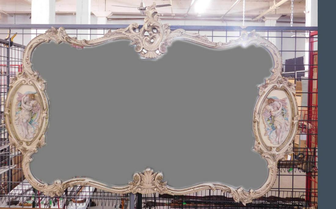 Rococo Over Mantel Mirror (1 of 5)