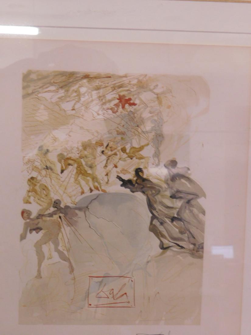 Salvador Dali Woodcut Print (1 of 5)