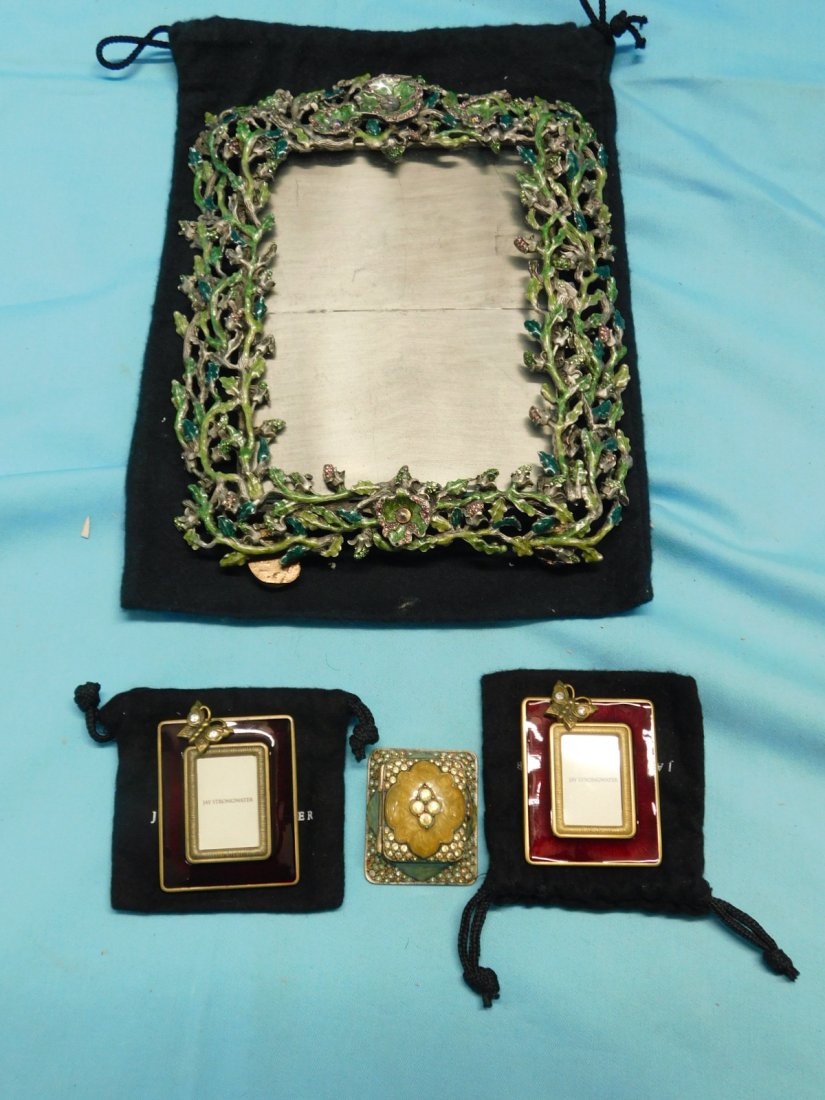 Jay Strongwater Picture Frames & Pill Box (1 of 7)