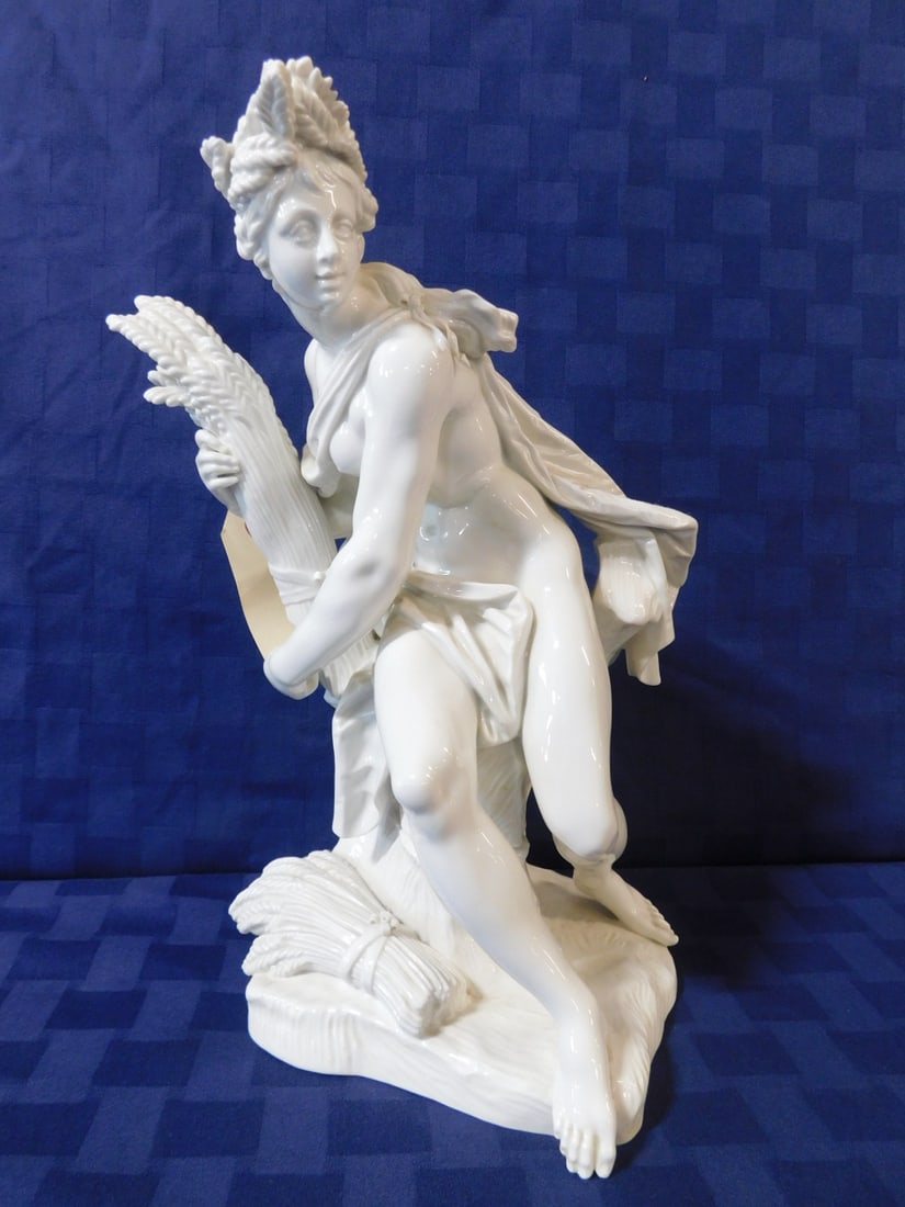 Porcelain Sculpture of Ceres (1 of 3)