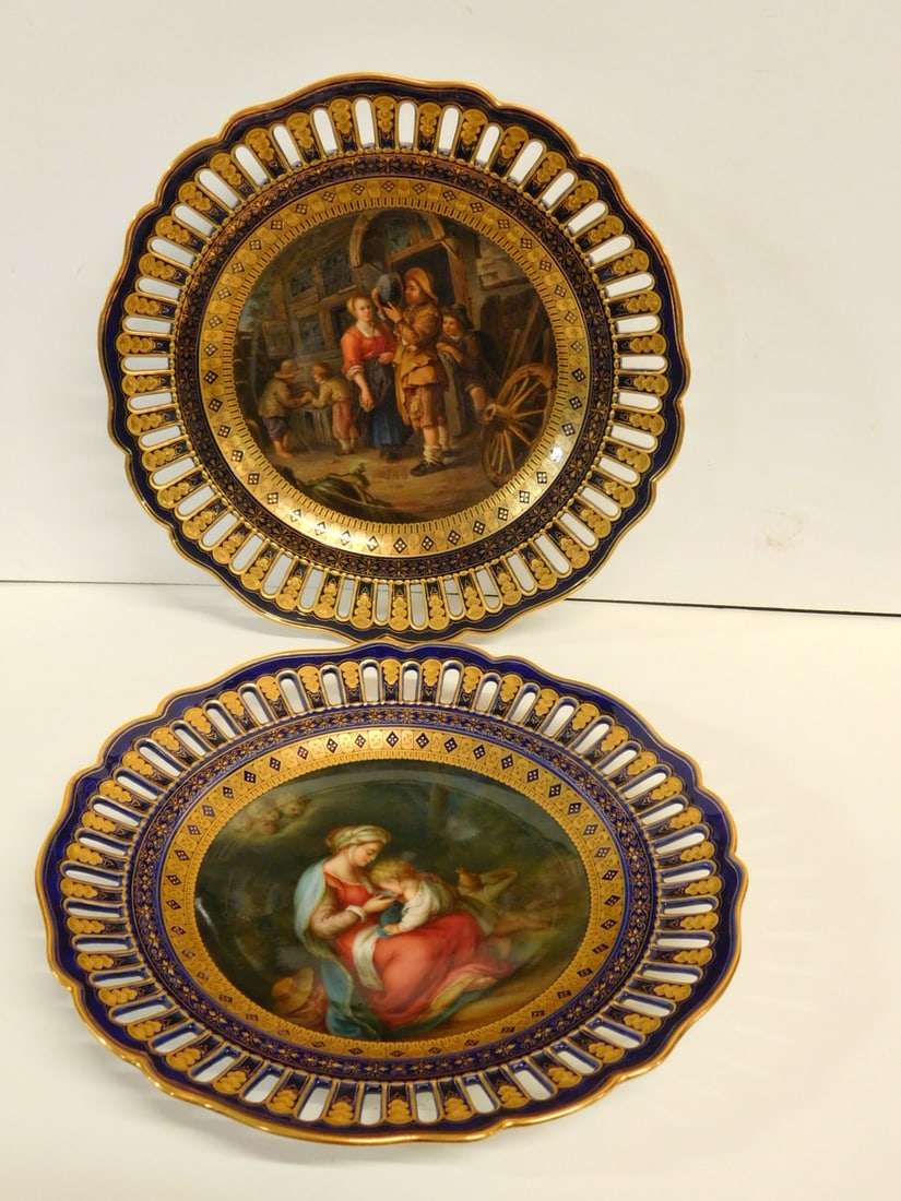 Pr Meissen Pictorial Plates (1 of 5)