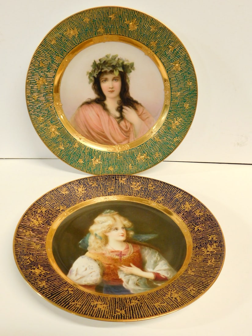 Pr Royal Vienna Portrait Plates (1 of 8)