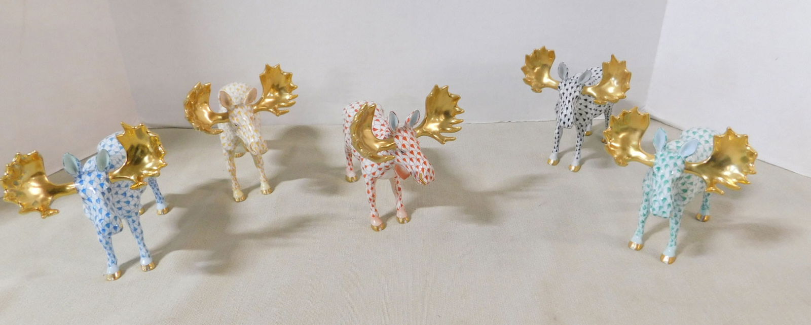 5 Herend Standing Moose (1 of 4)