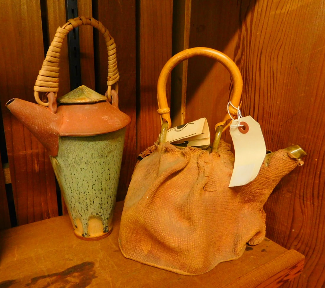 Studio Pottery Chocolate and Tea Pots (1 of 10)