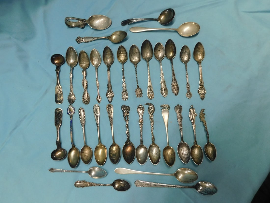 32 Sterling Spoons (1 of 5)