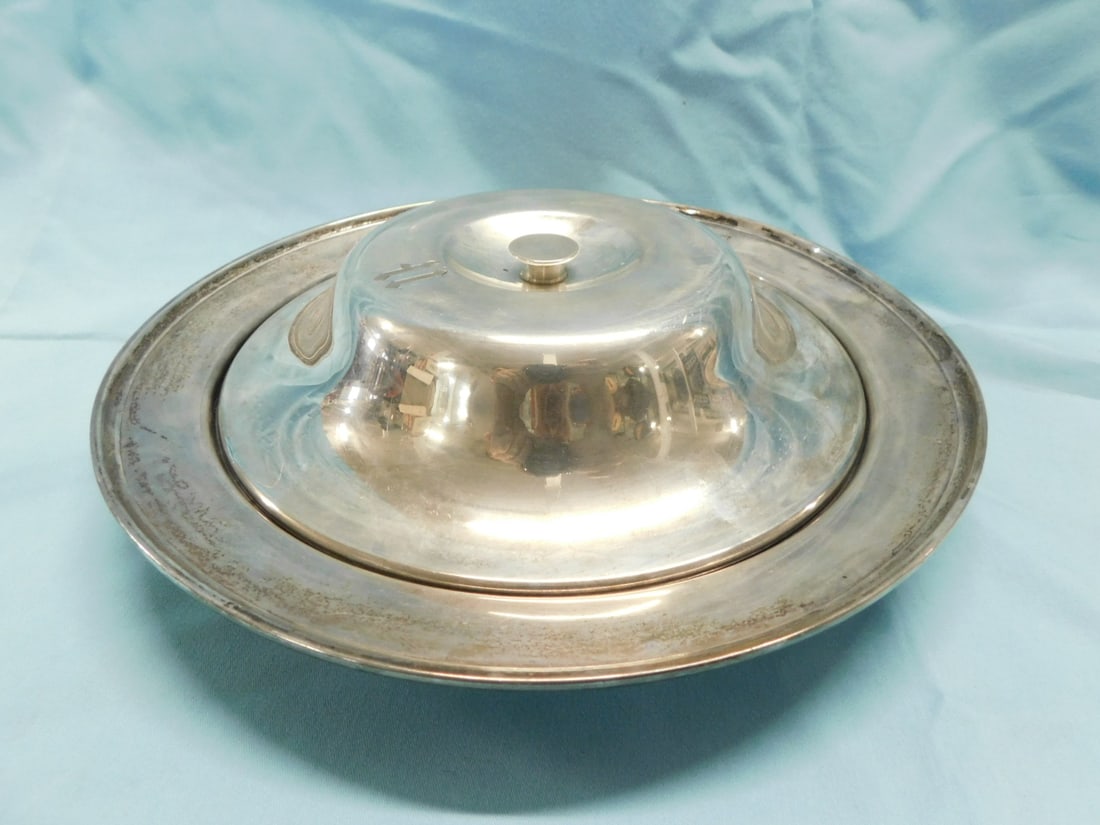 Whiting Sterling Covered Bowl (1 of 5)