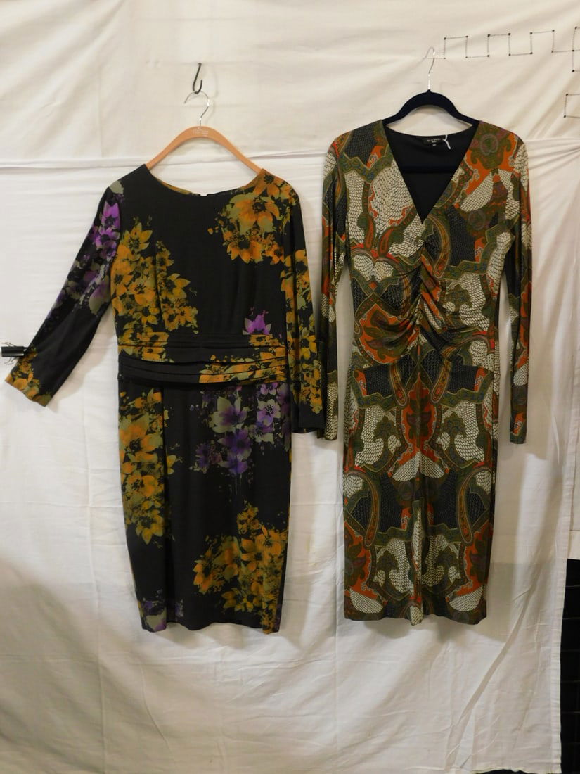 2 Women's Etro Milano Dresses Sizes 46 & 48 (1 of 8)