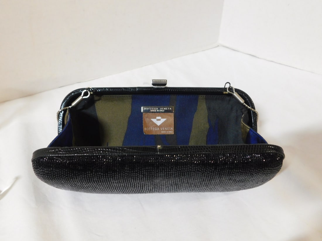 Bottega Veneta Black Beaded Box Clutch (1 of 4)