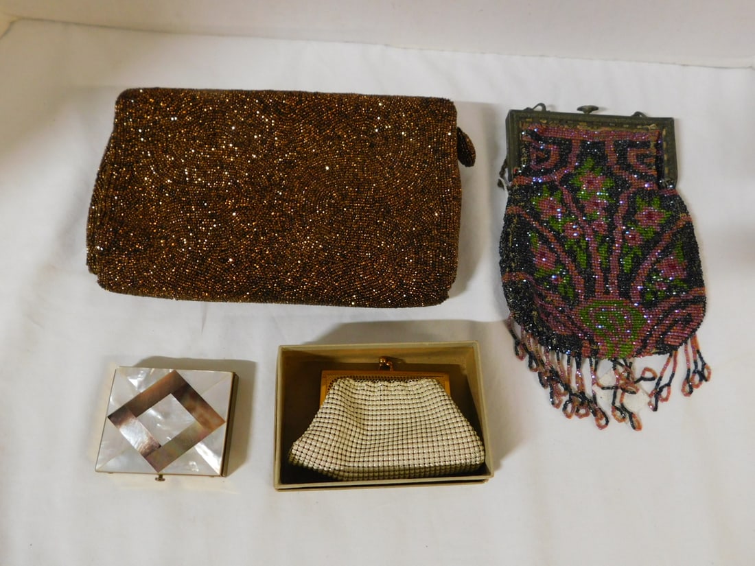 Vintage Beaded Purses & Compact - Josef - Whiting (1 of 5)
