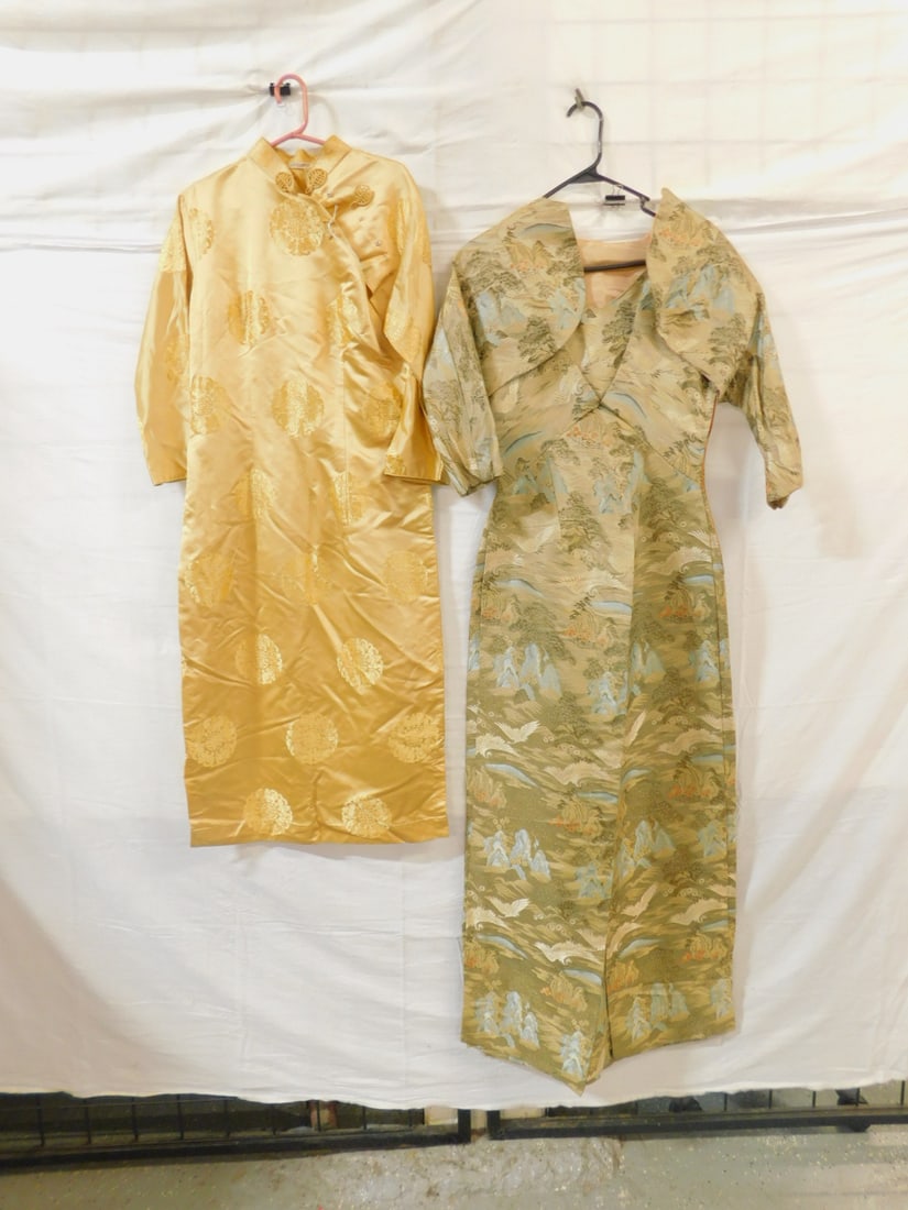 2 Chinese Dress & Jacket Sets (1 of 5)