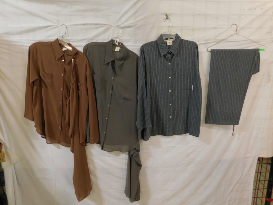 3 Calvin Klein Shirt & Pants Ensembles (1 of 3)