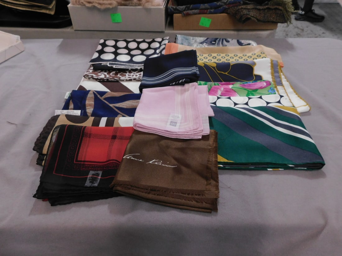 16 Lady's Silk Scarves (1 of 1)