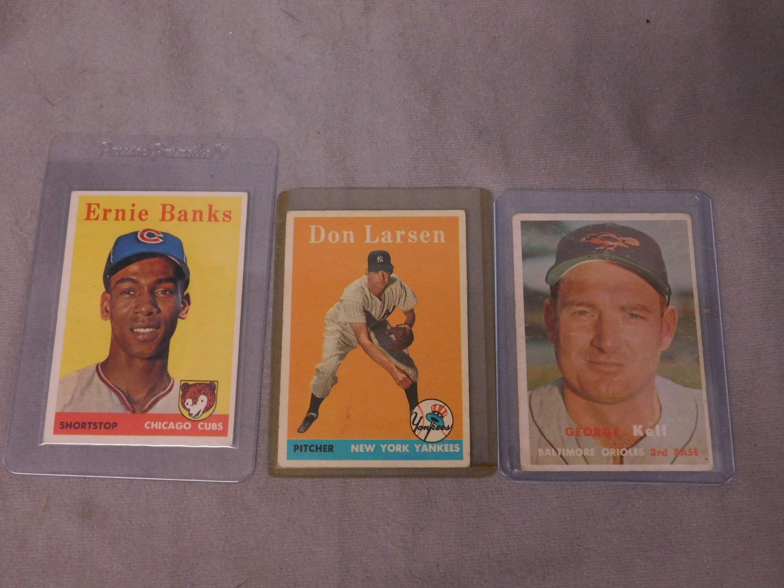 1957 & '58 Topps Baseball Cards (1 of 4)
