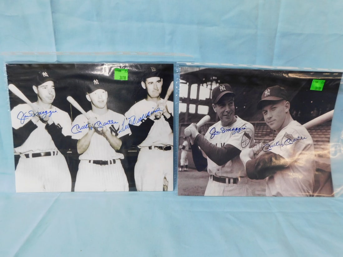 2 Mantle & Other Signed Photos (1 of 6)