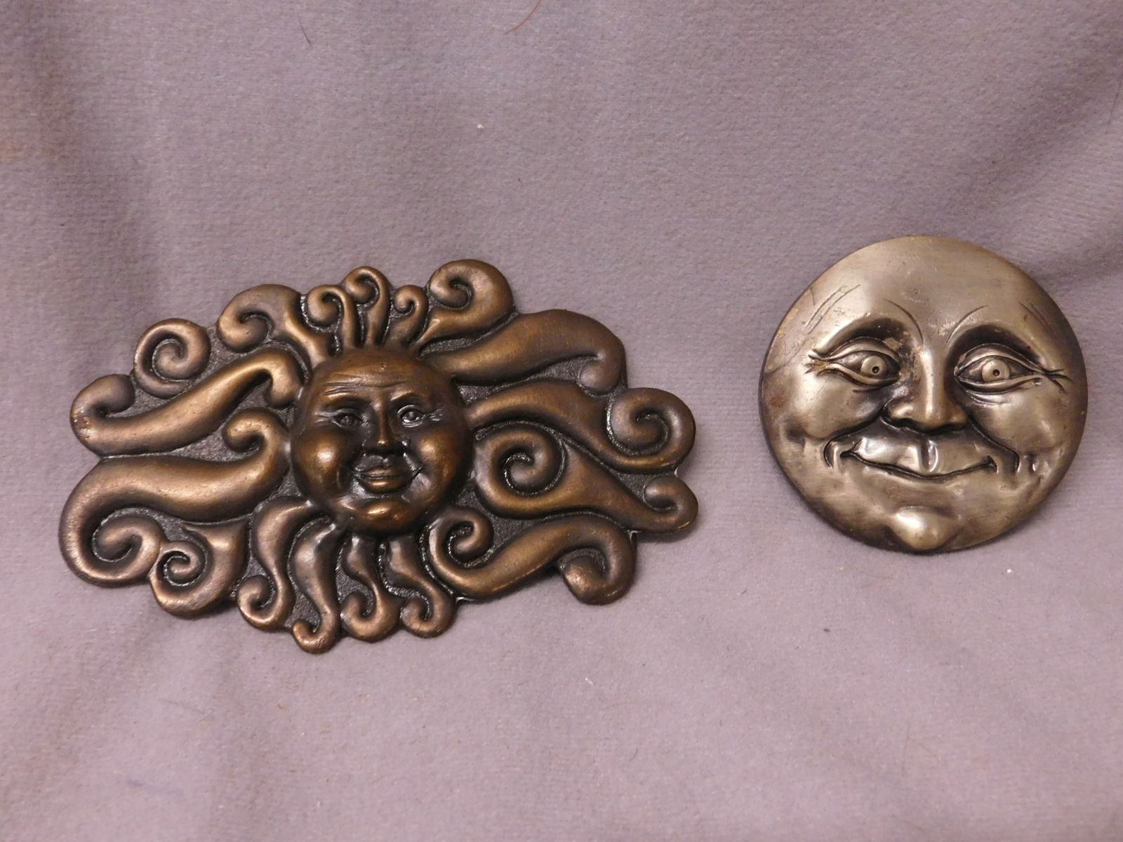 (2) 1970s Brass Belt Buckle (1 of 7)