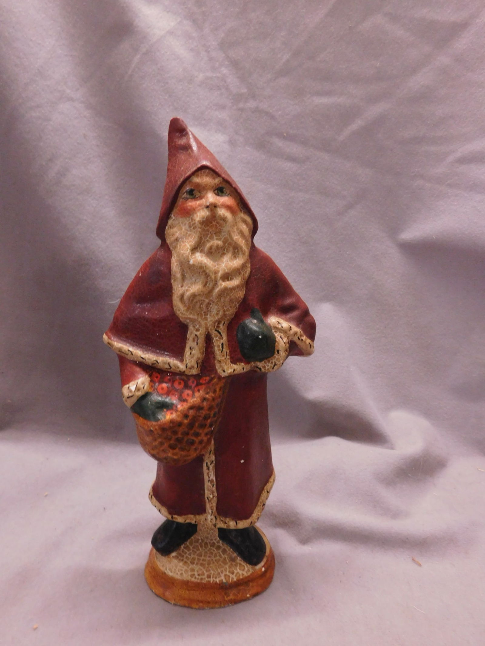 Vaillancourt Chalkware Santa (1 of 3)