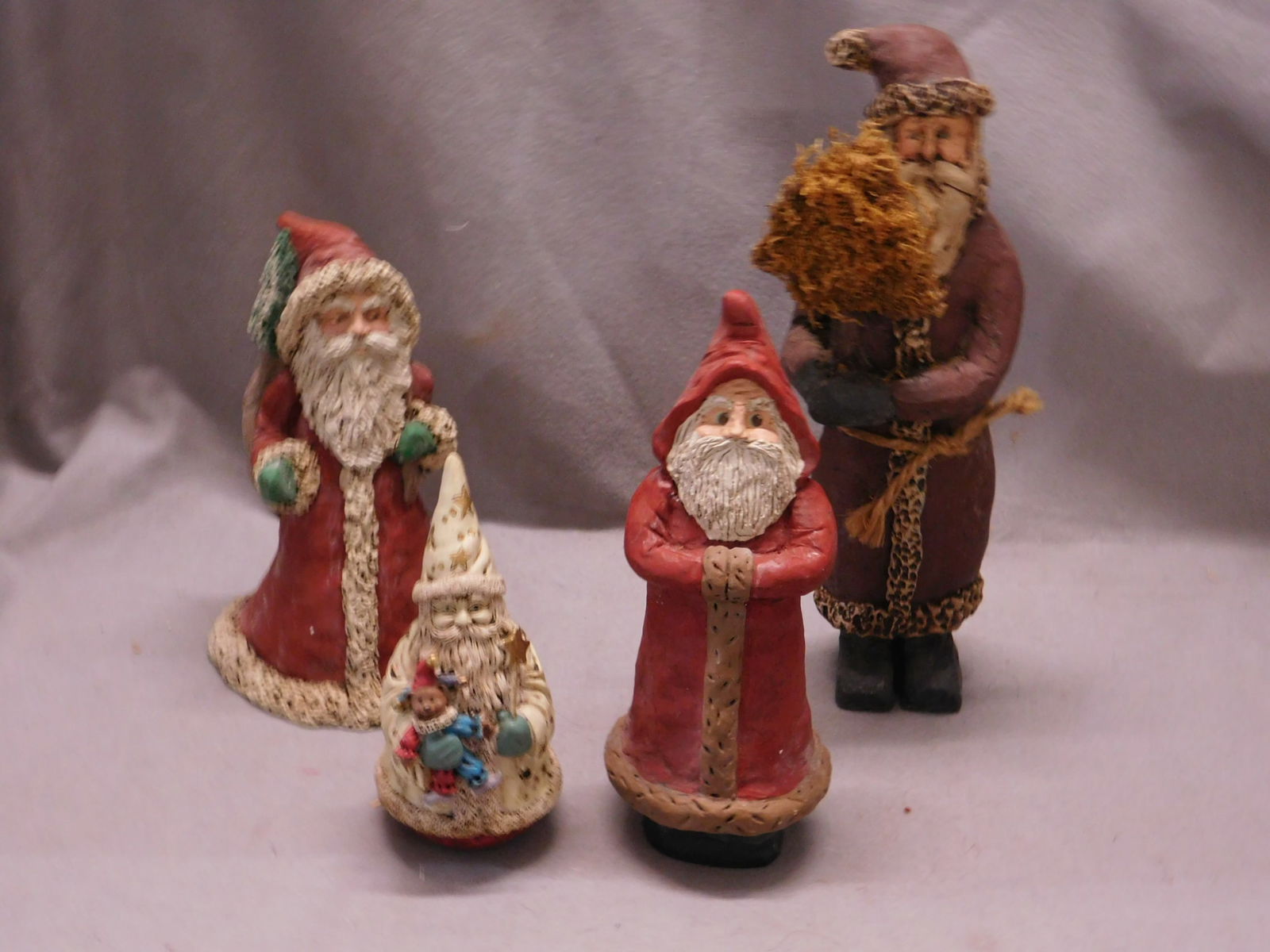 Vintage Chalkware Santa Figure (1 of 5)