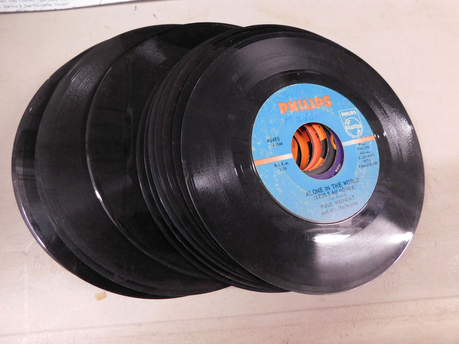 107 Motown and Other 45 RPMs Records (1 of 2)