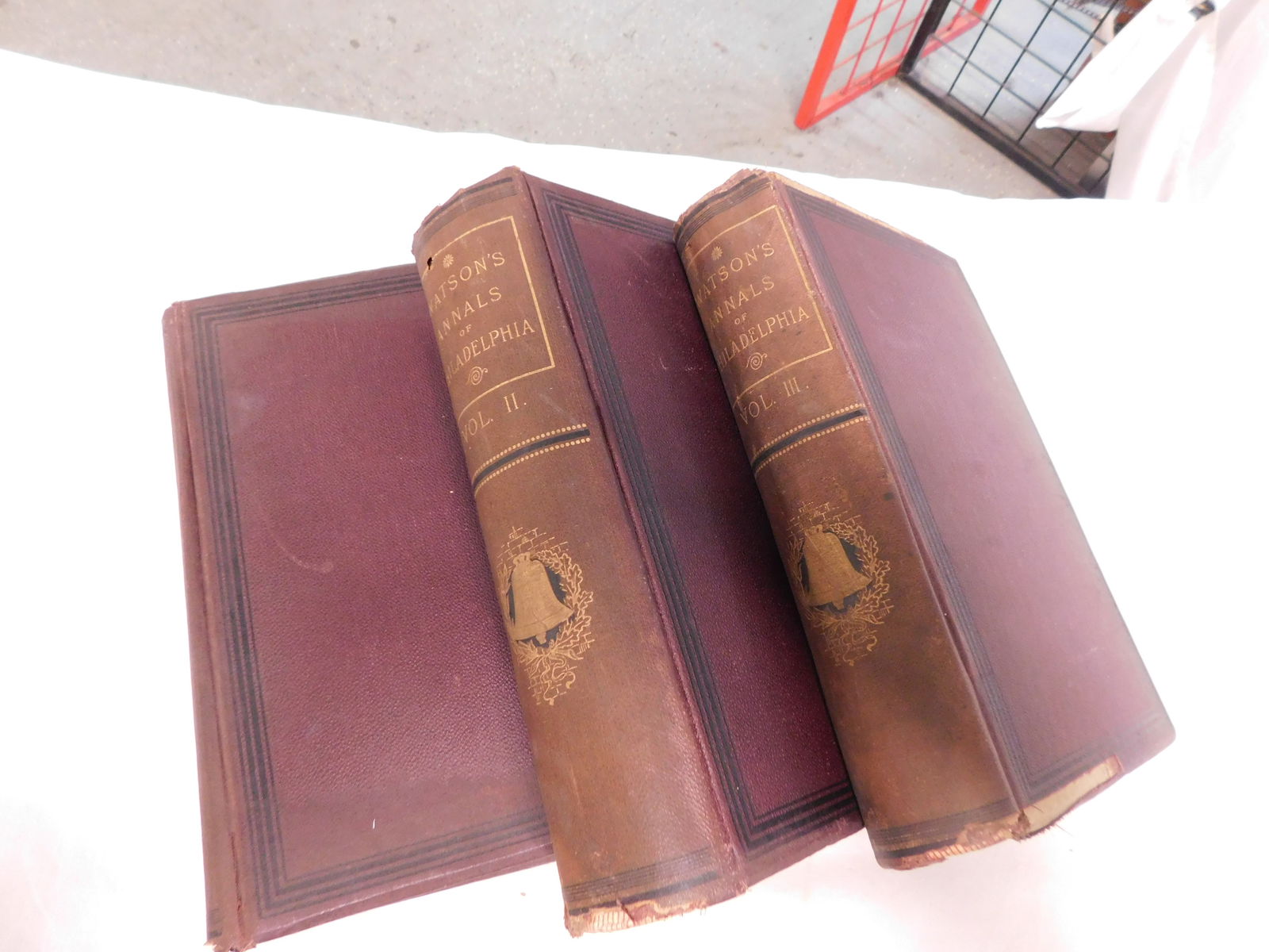 Three Vols Annals of Phila & PA In The Olden Times (1 of 4)
