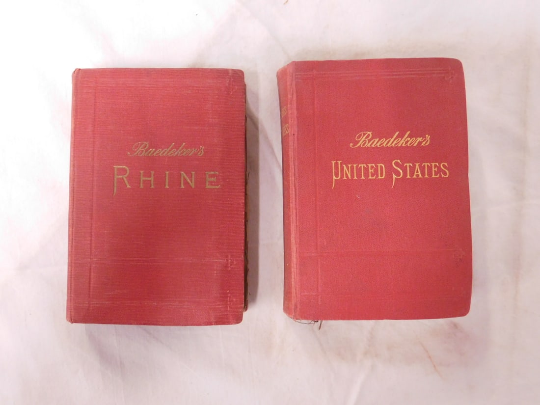 Two Baedeker's Guide Books (1 of 3)
