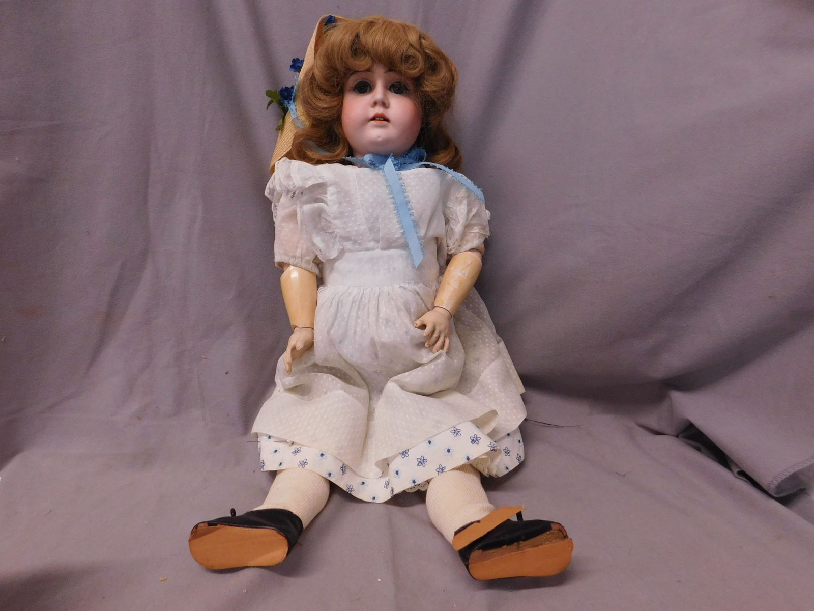 Bisque Head Child Doll (1 of 9)