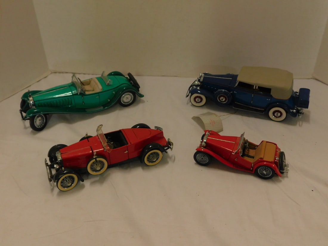 4 Franklin Mint Die Cast Cars (1 of 5)