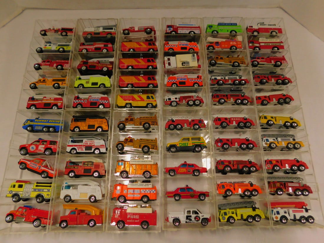 60 Vintage Matchbox Fire Vehicles (1 of 5)