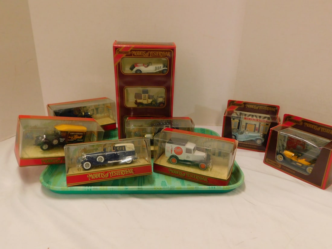 8 Vintage Models of Yesteryear Vehicles (1 of 4)