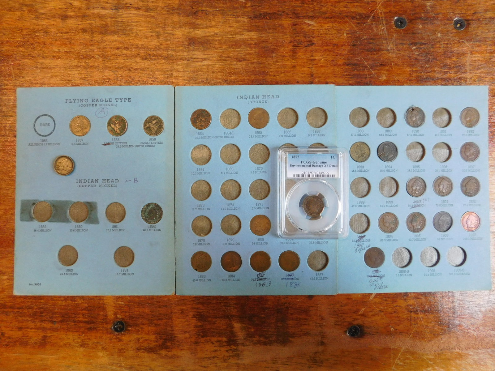 Indian Head Cents (1 of 10)
