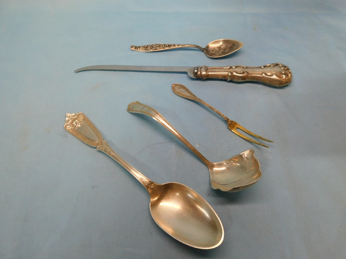 4 Silver Serving Pieces (1 of 5)