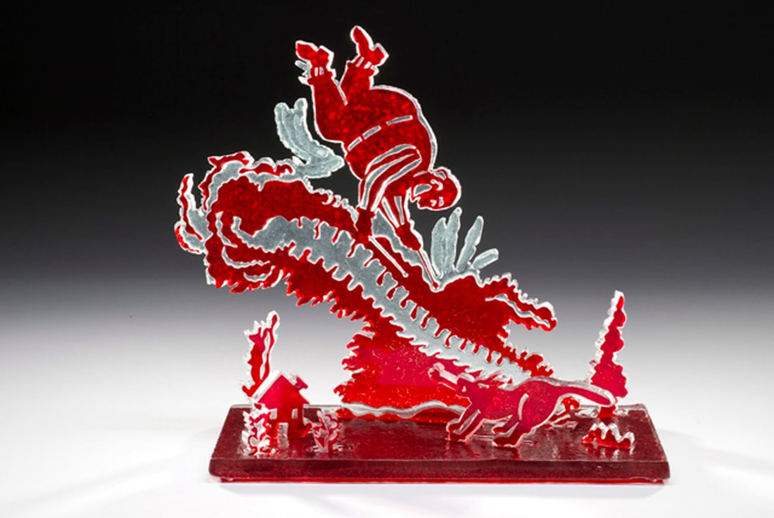 Allegra Marquart Glass Sculpture (1 of 1)