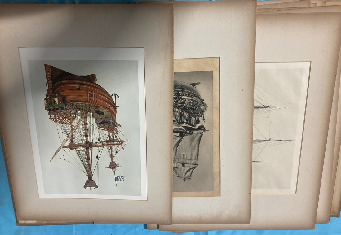 Vintage Sailing Ship Portfolio (1 of 3)