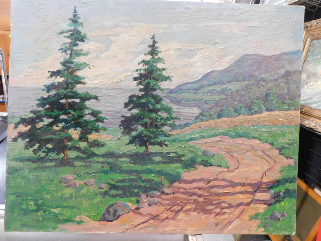Vernon Wood Landscape Painting (1 of 5)